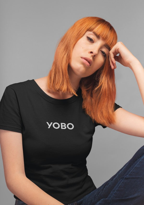 Yobo Short Sleeve T-Shirt in Black