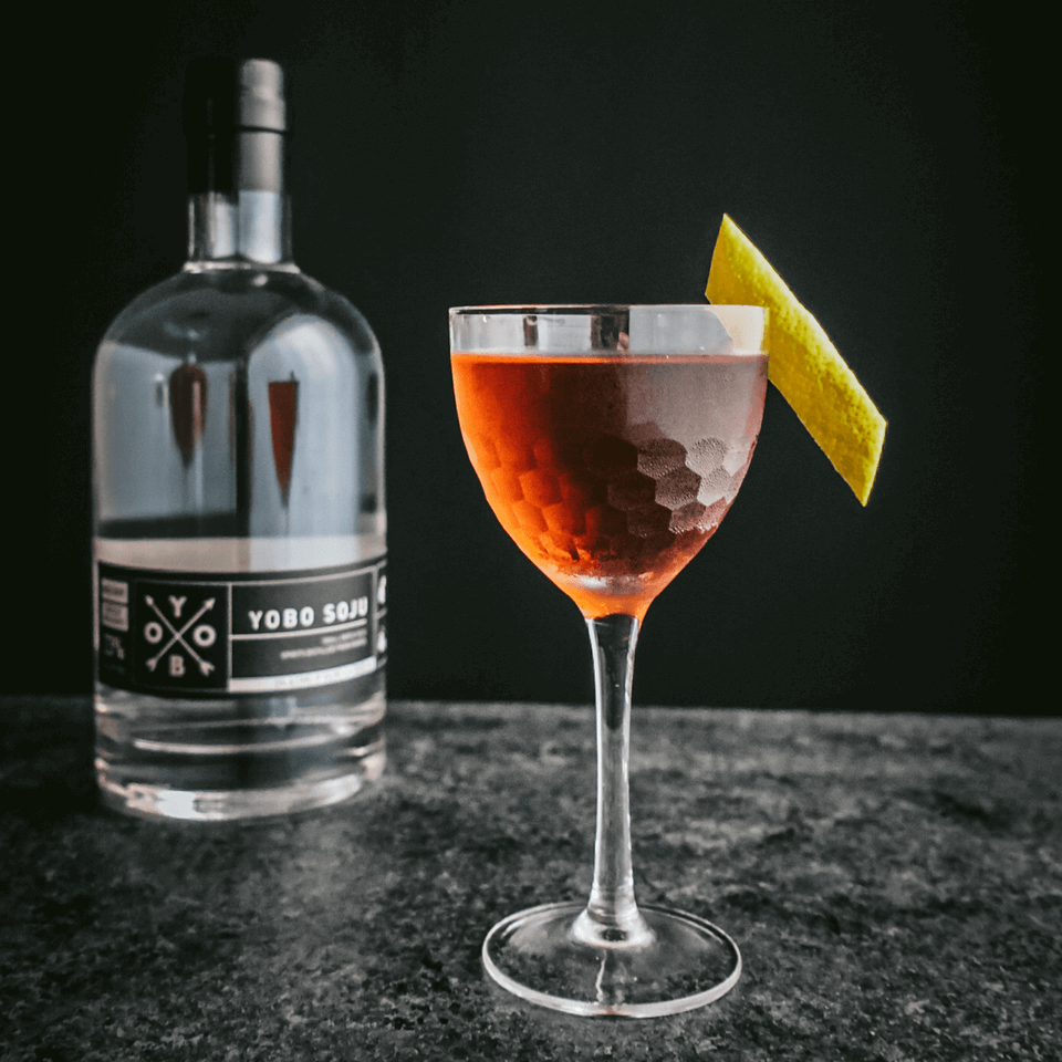 Yobo Soju Luxe Tame Martini